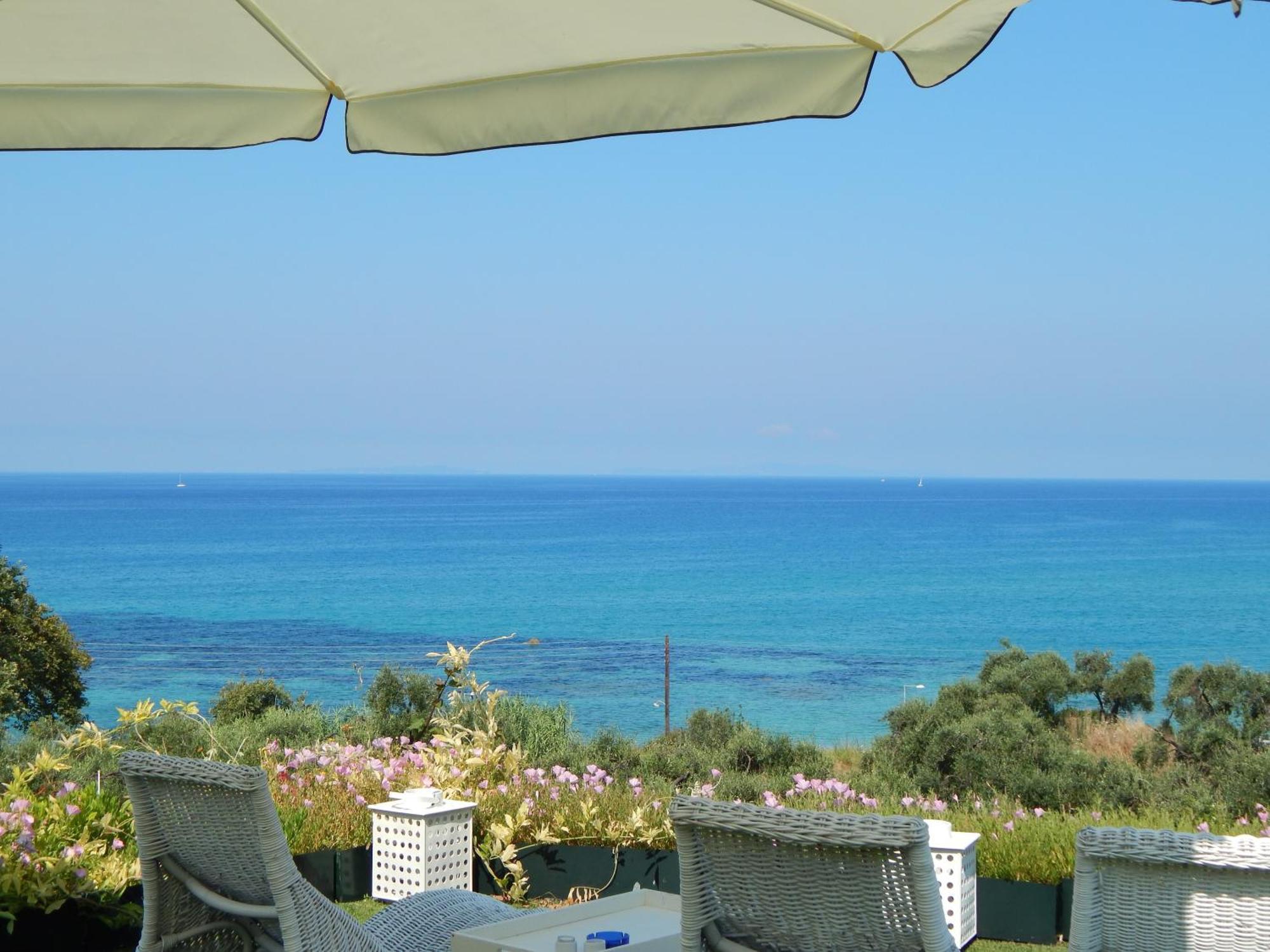Palmina Mare Villa&Studios Paralia Vrachou Exterior foto