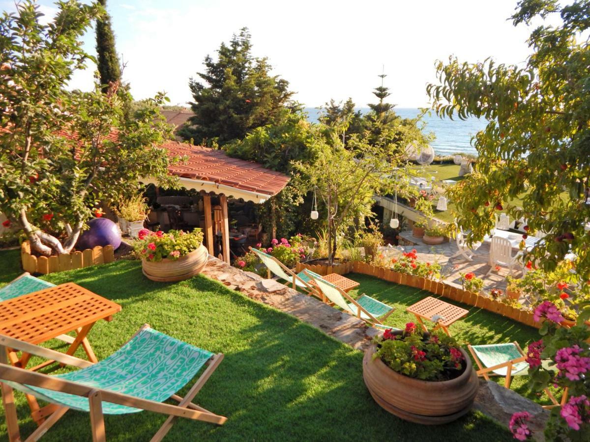 Palmina Mare Villa&Studios Paralia Vrachou Exterior foto